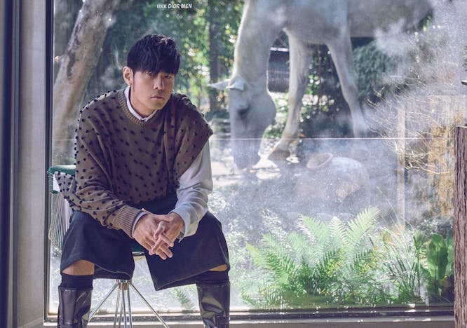 jay chou in Dior L'OFFICIEL cover
