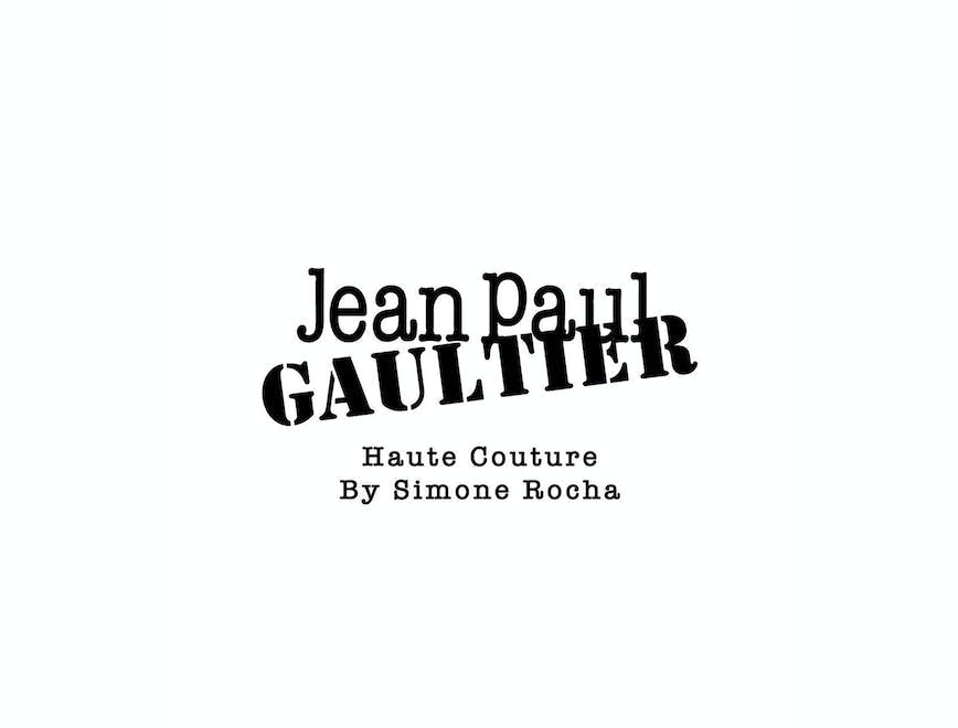 jean paul gaultier simone rocha haute couture