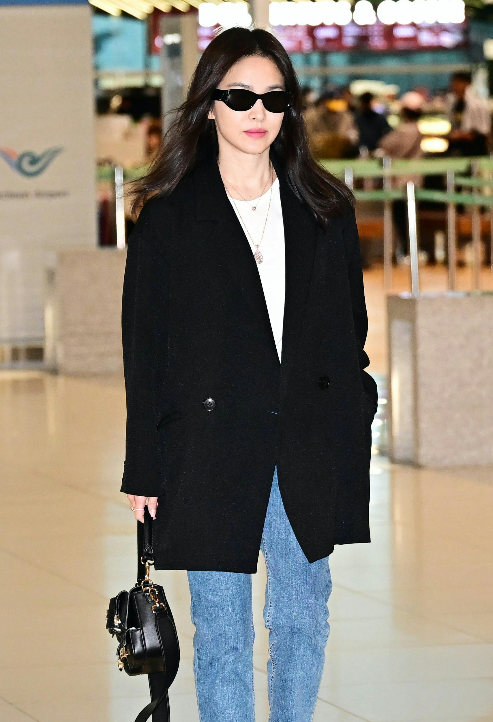Song Hye-kyo Chaumet off duty look