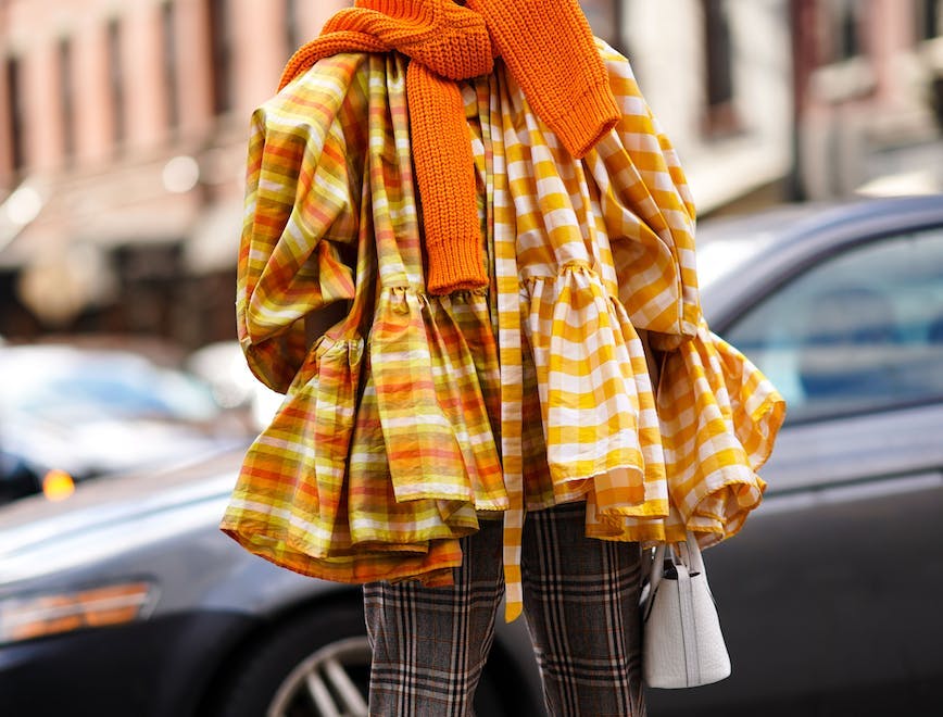 woman bestof topix new york clothing coat bag handbag scarf smile pants alloy wheel spoke purse